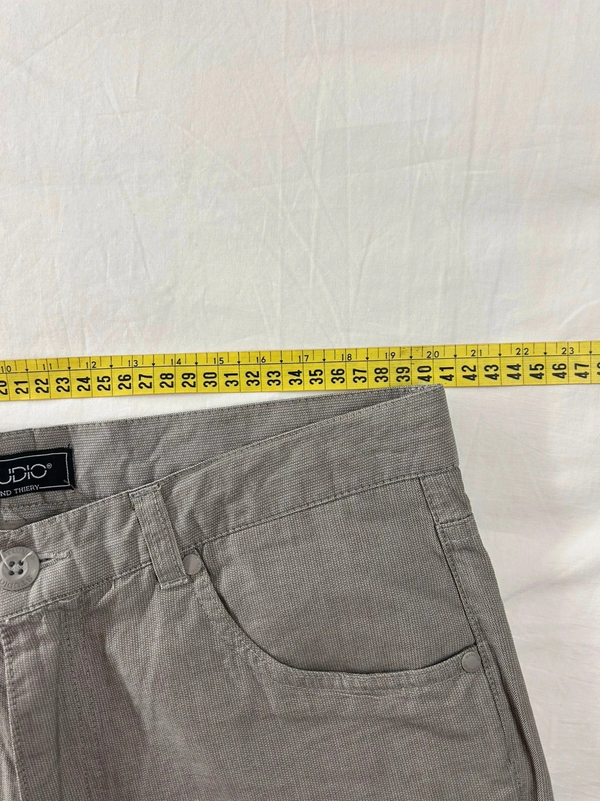 Chino vintage gris studio Armand thierry – photo 8